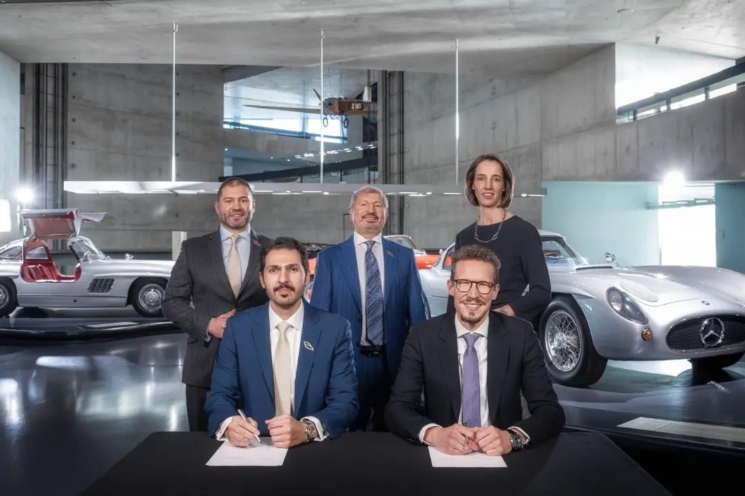 Mercedes Benz and Binghatti