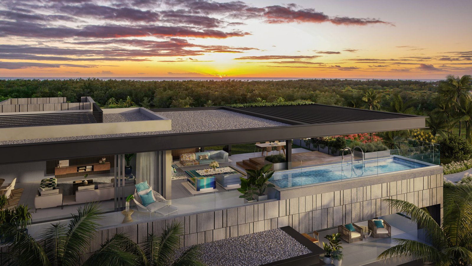 25 0909 Mont Choisy PH6 Block A Penthouse Terrace