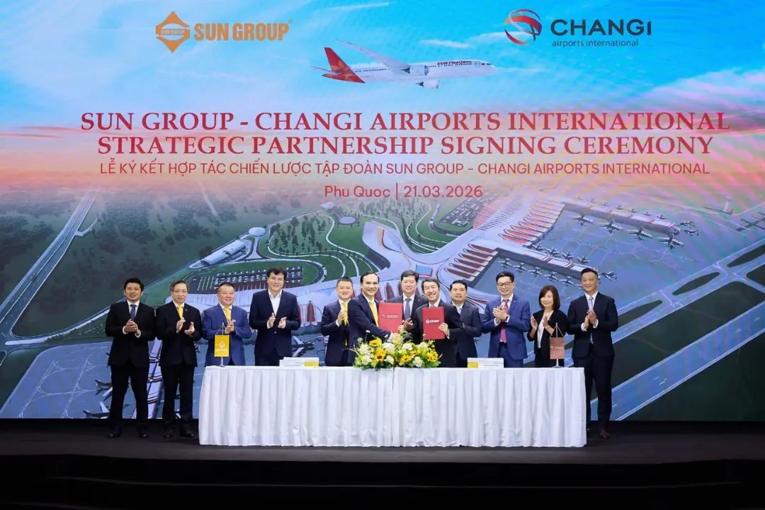 Sun group and Changi Airports International