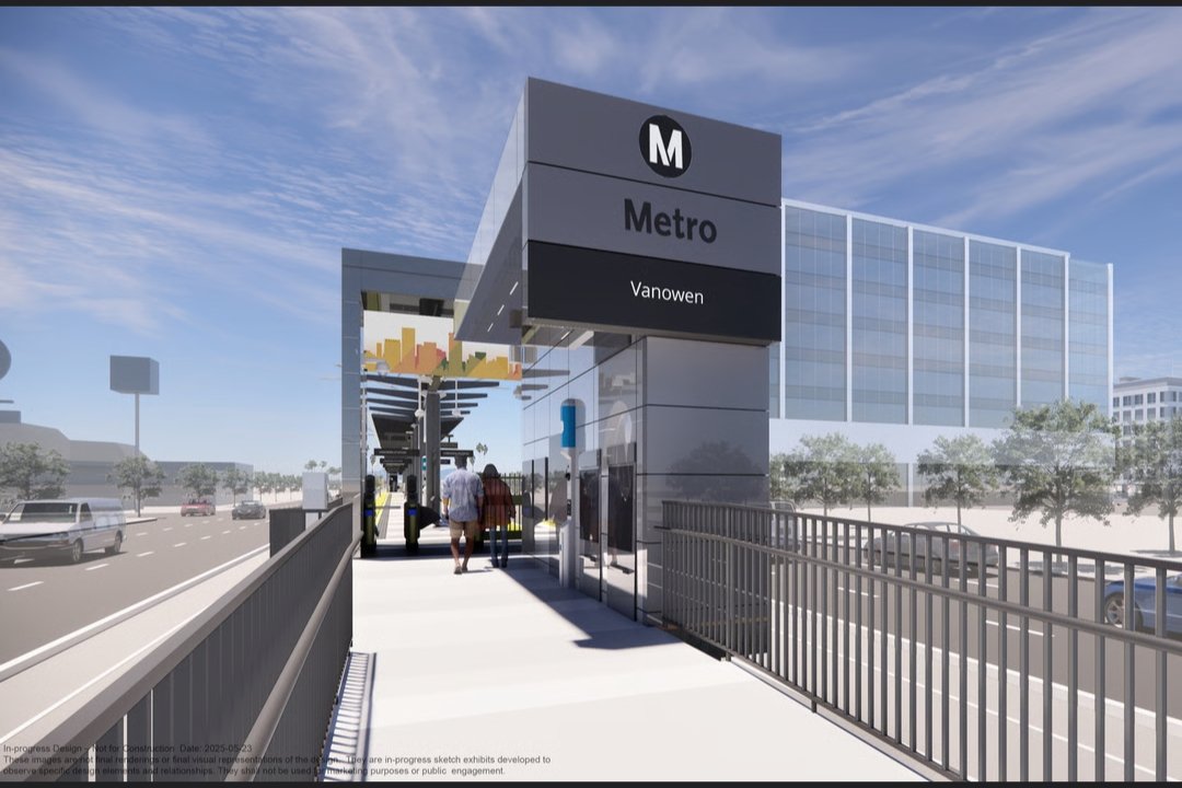 Skanska million light Van Nuys