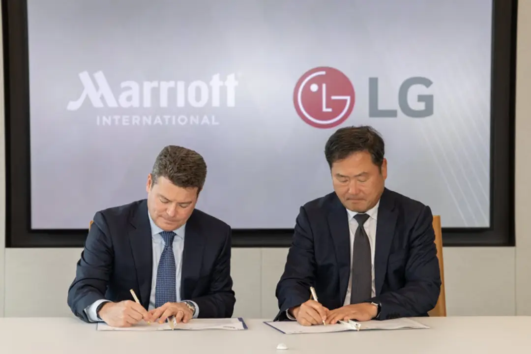 Marriott International and LG Electronics